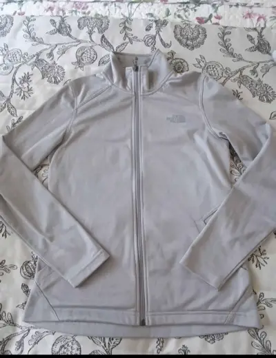Poleron  gris The North Face para mujer - miniatura 6