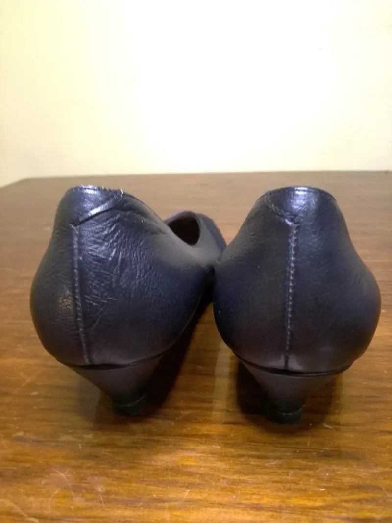 Zapatos de tacón bajo negros elegantes - 2
