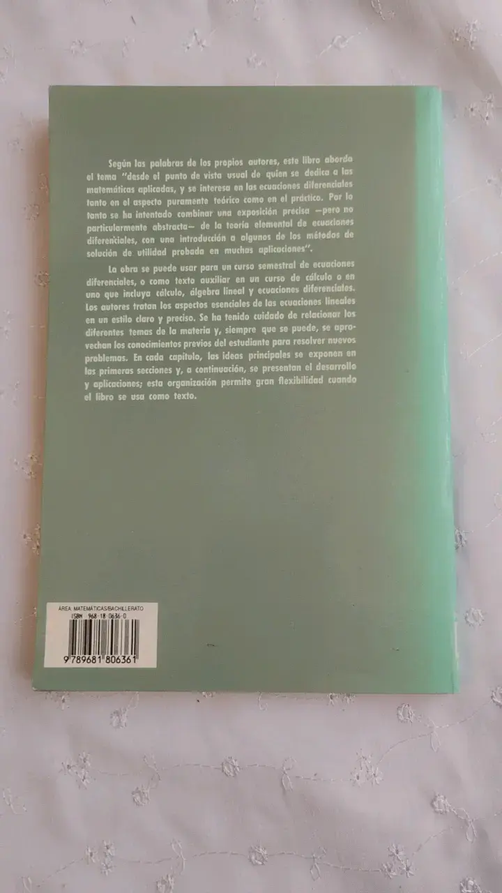 Libro Introducción a las Ecuaciones Diferenciales Boyce DiPrima - 2