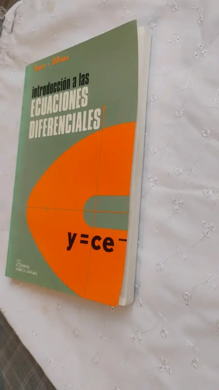 Libro Introducción a las Ecuaciones Diferenciales Boyce DiPrima - 4