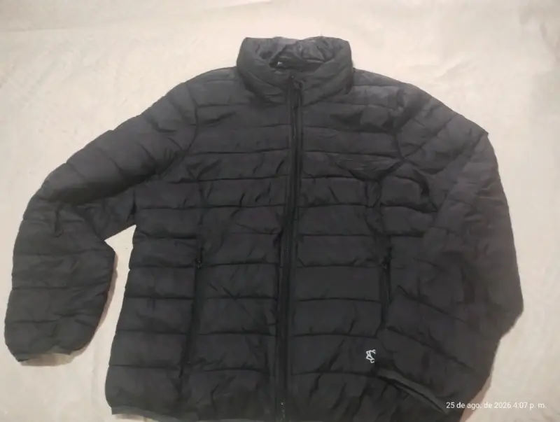 Chaqueta acolchada negra - 2