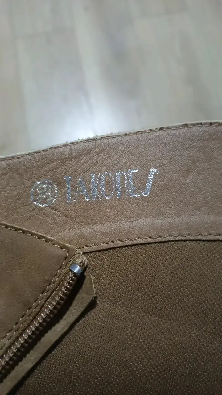 Botas de plataforma beige para mujer - 3