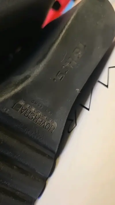 Botas negras de cuero con plataforma - miniatura 5