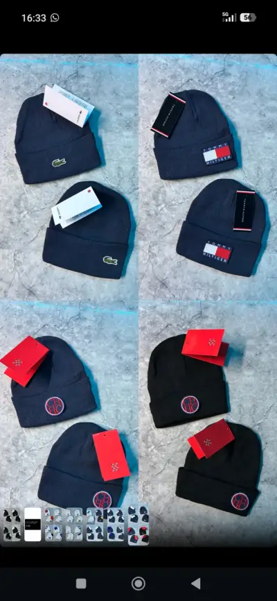 Gorros de lana unisex de marcas variadas - miniatura 1