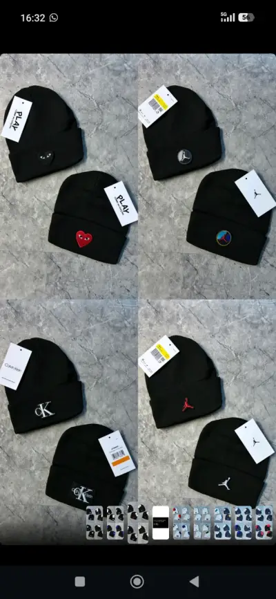 Gorros de lana unisex de marcas variadas - miniatura 6