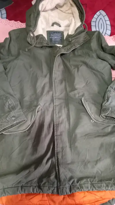 Parka verde con capucha Jack & Jones - miniatura 1