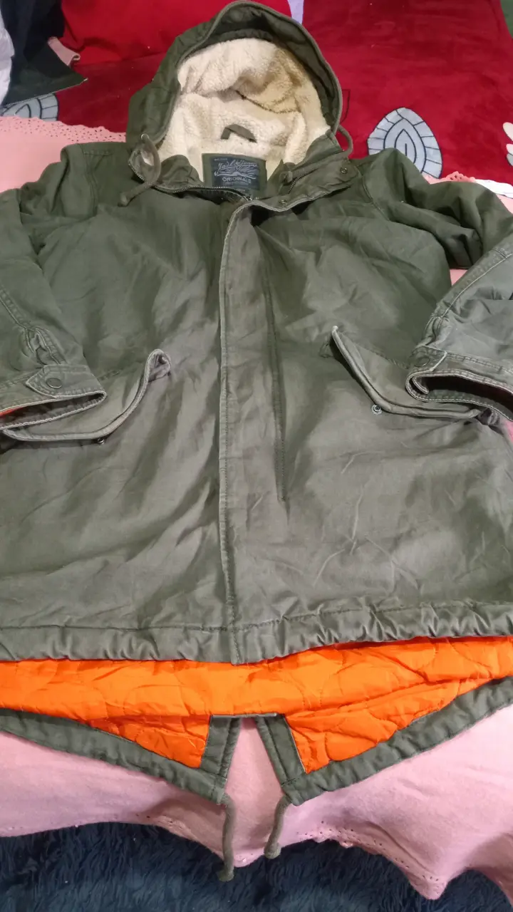 Parka verde con capucha Jack & Jones - 2