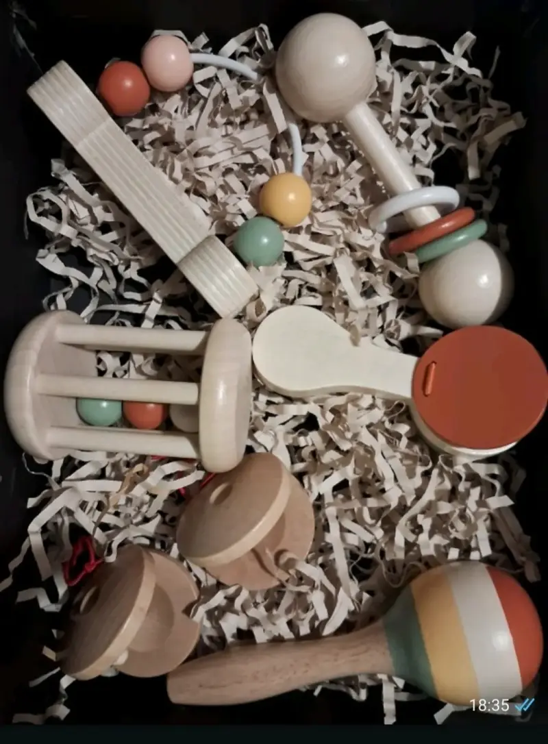 Set de Juguetes de Madera para Bebé