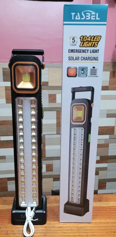 Luz de emergencia LED solar Tasbel 104 LED - miniatura 2