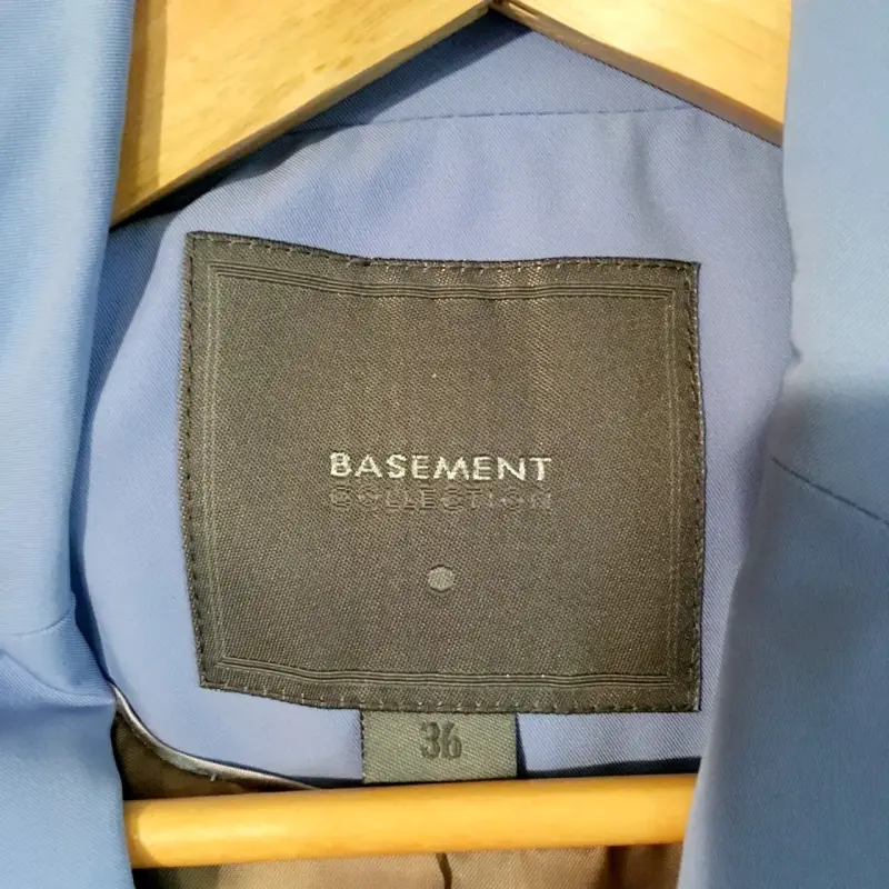 Blazer azul mujer talla 36 Basement - 3