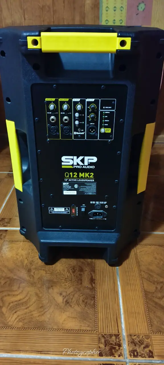 Parlante Activo SKP Q12 MK2 1400W Negro - 3