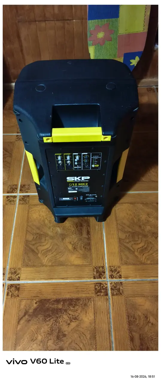 Parlante Activo SKP Q12 MK2 1400W Negro - 4