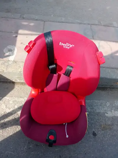 Silla de auto para bebé Baby Way roja - miniatura 1
