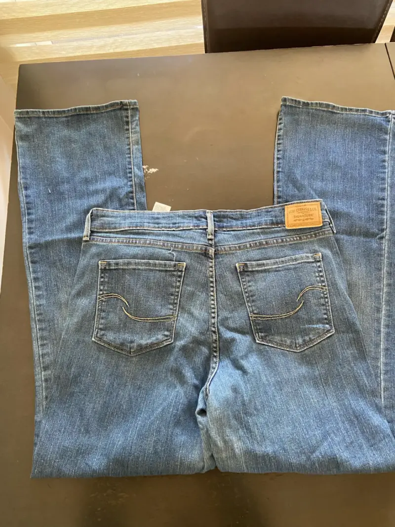 Jeans de mujer azul clásico - 3