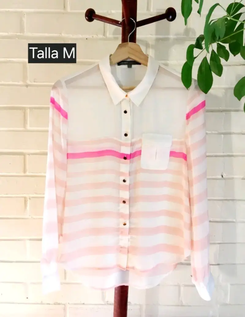 Blusa de rayas Basement talla M - 1