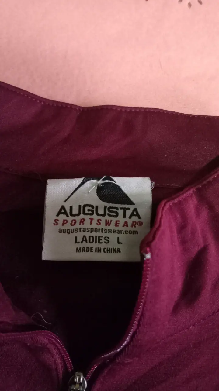 Chaqueta deportiva Augusta burdeos para mujer - 3