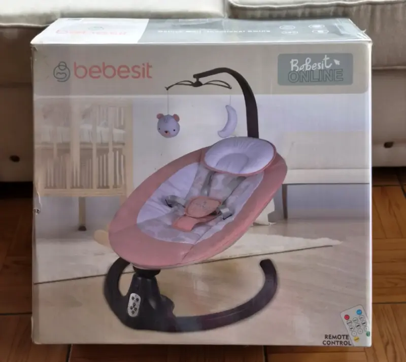Silla mecedora para bebé con Bluetooth y control remoto - 2