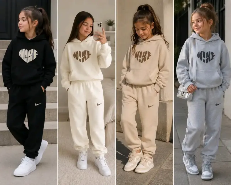 Conjunto deportivo Nike niña - 2
