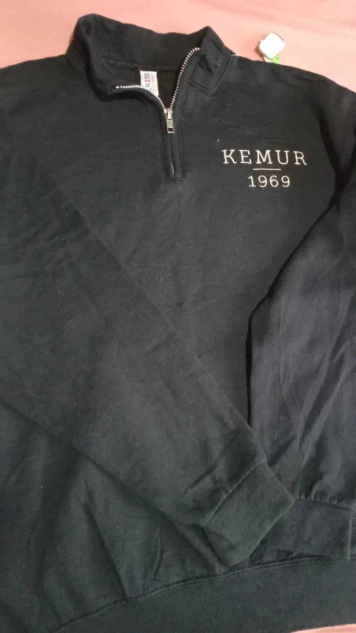 Polerón negro Kemur 1969 con cierre - 2