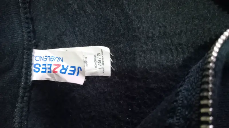 Polerón negro Kemur 1969 con cierre - 3