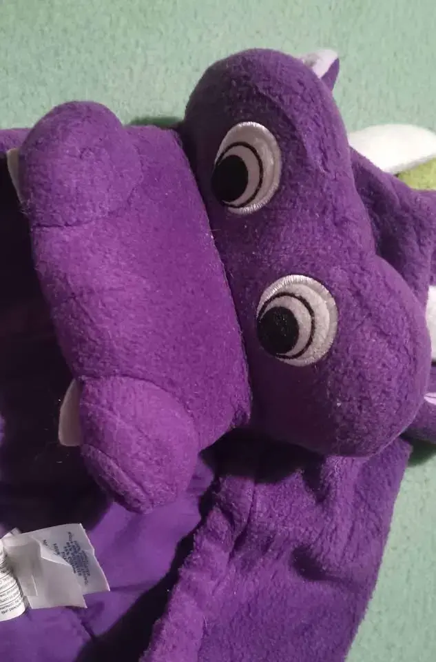 Disfraz de dragón morado para bebé 18-24 meses - 2