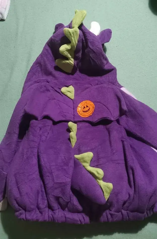 Disfraz de dragón morado para bebé 18-24 meses - 3