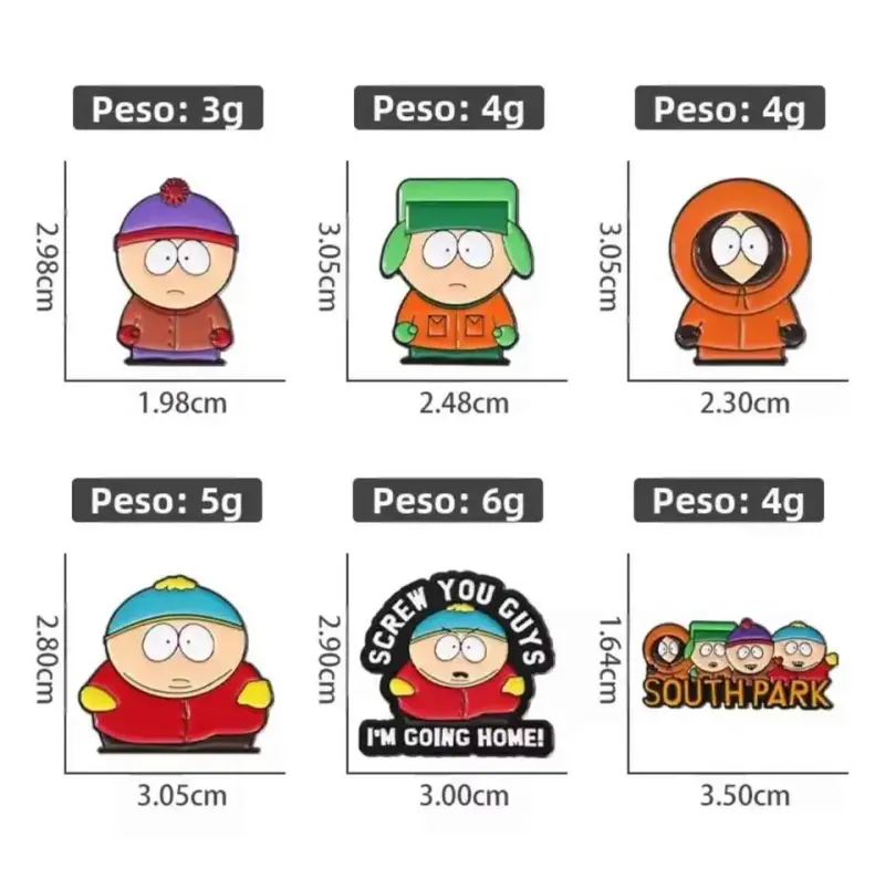 Set de Pines South Park - 2