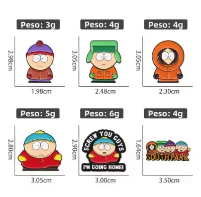 Set de Pines South Park - miniatura 2