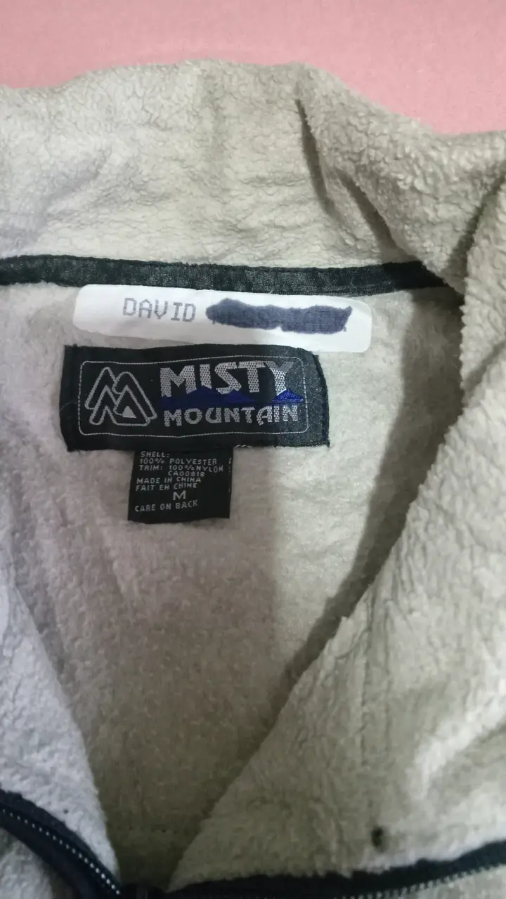 Chaleco polar Misty Mountain gris con cierre - 3