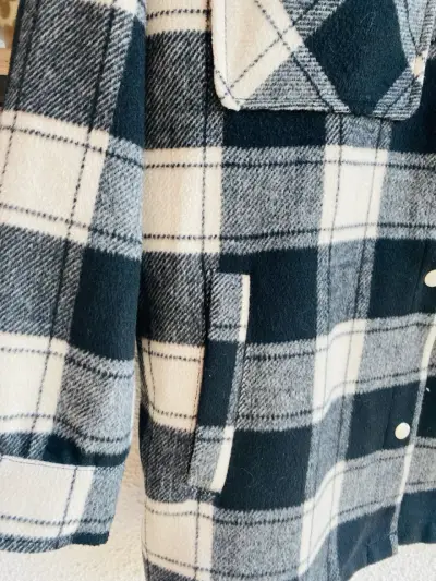 Chaqueta de cuadros H&M talla S - miniatura 4