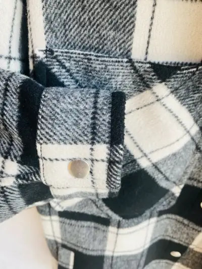 Chaqueta de cuadros H&M talla S - miniatura 6