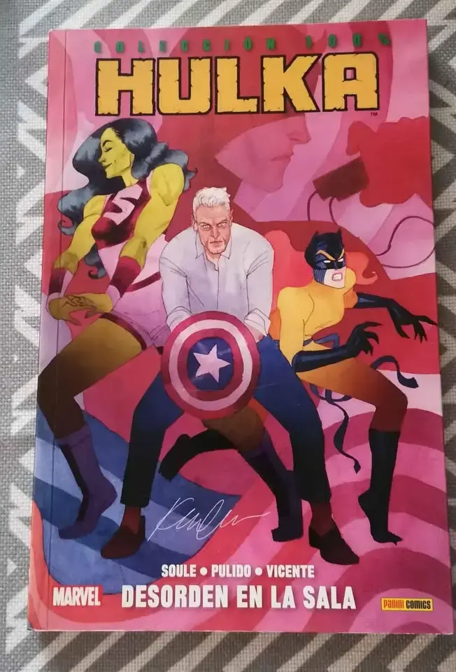 Cómic Hulka Desorden en la Sala Marvel - 1