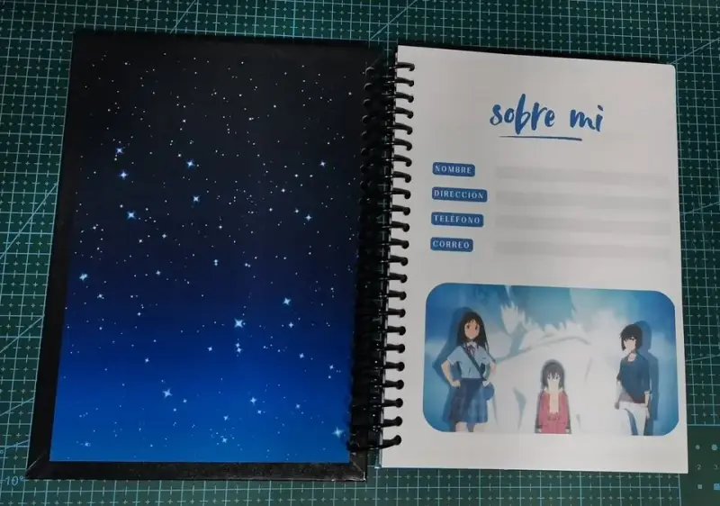 Cuaderno Erased con detalle - 2