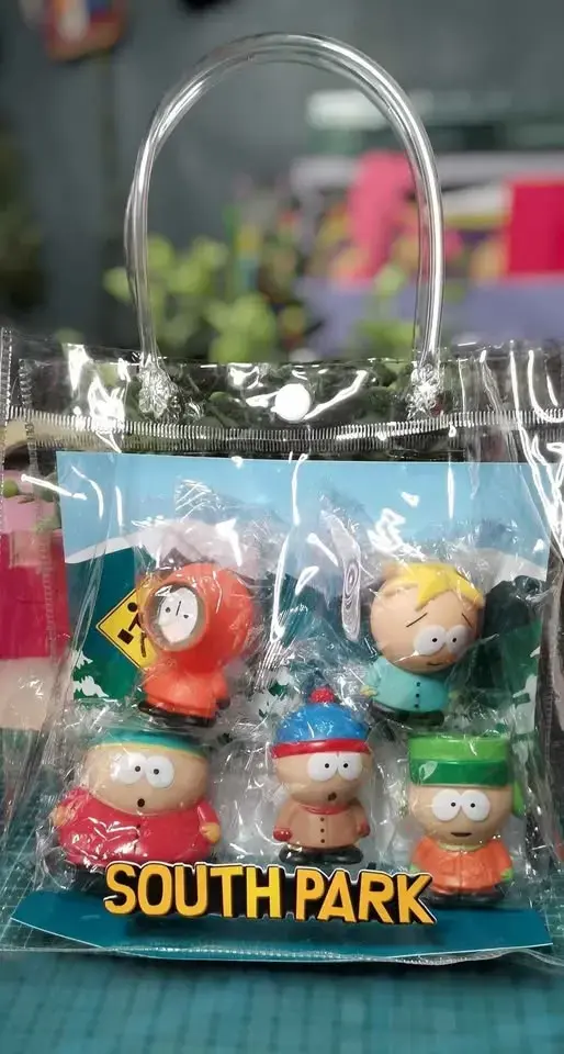 Set de 5 figuras de colección South Park 6cm - 1