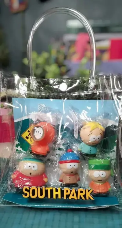 Set de 5 figuras de colección South Park 6cm - miniatura 1
