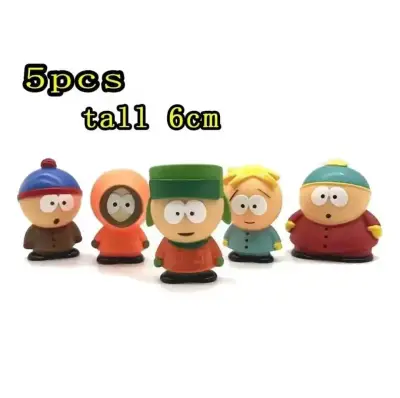 Set de 5 figuras de colección South Park 6cm - miniatura 2