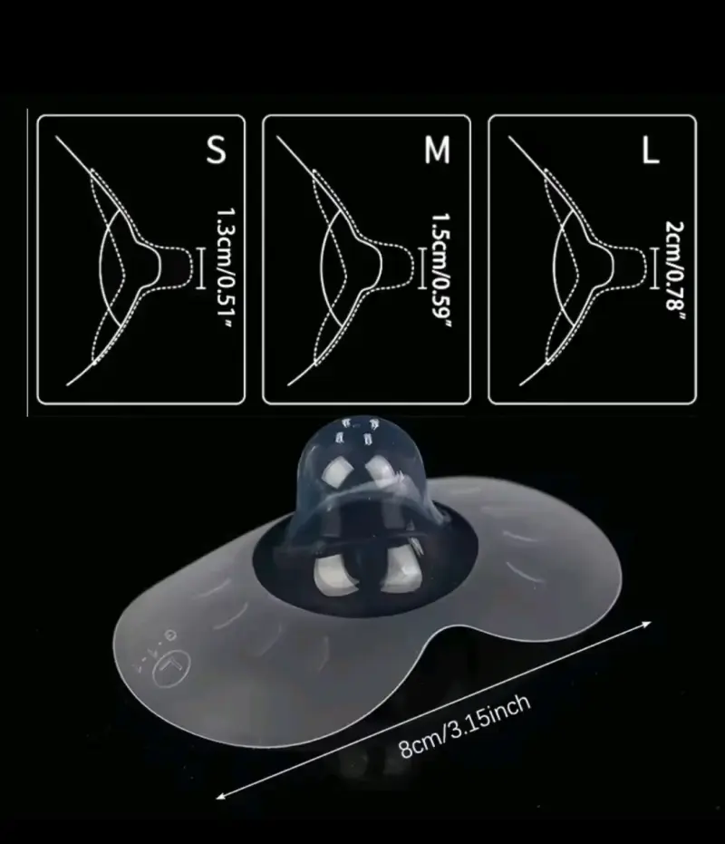 Protectores de Pezón de Silicona con Estuche - 4