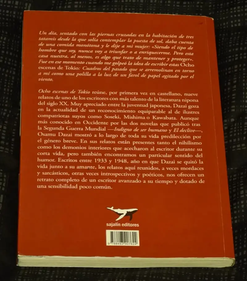📚 Ocho escenas de Tokio – Osamu Dazai - 2