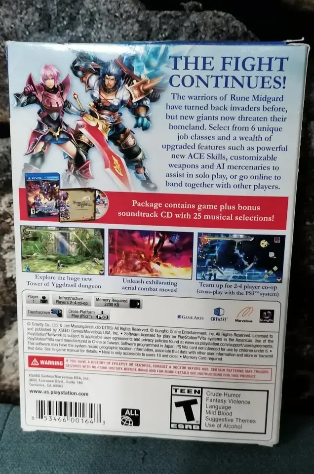 Juego PS Vita Ragnarok Odyssey ACE Edición Launch - 4