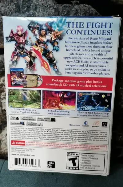 Juego PS Vita Ragnarok Odyssey ACE Edición Launch - miniatura 4