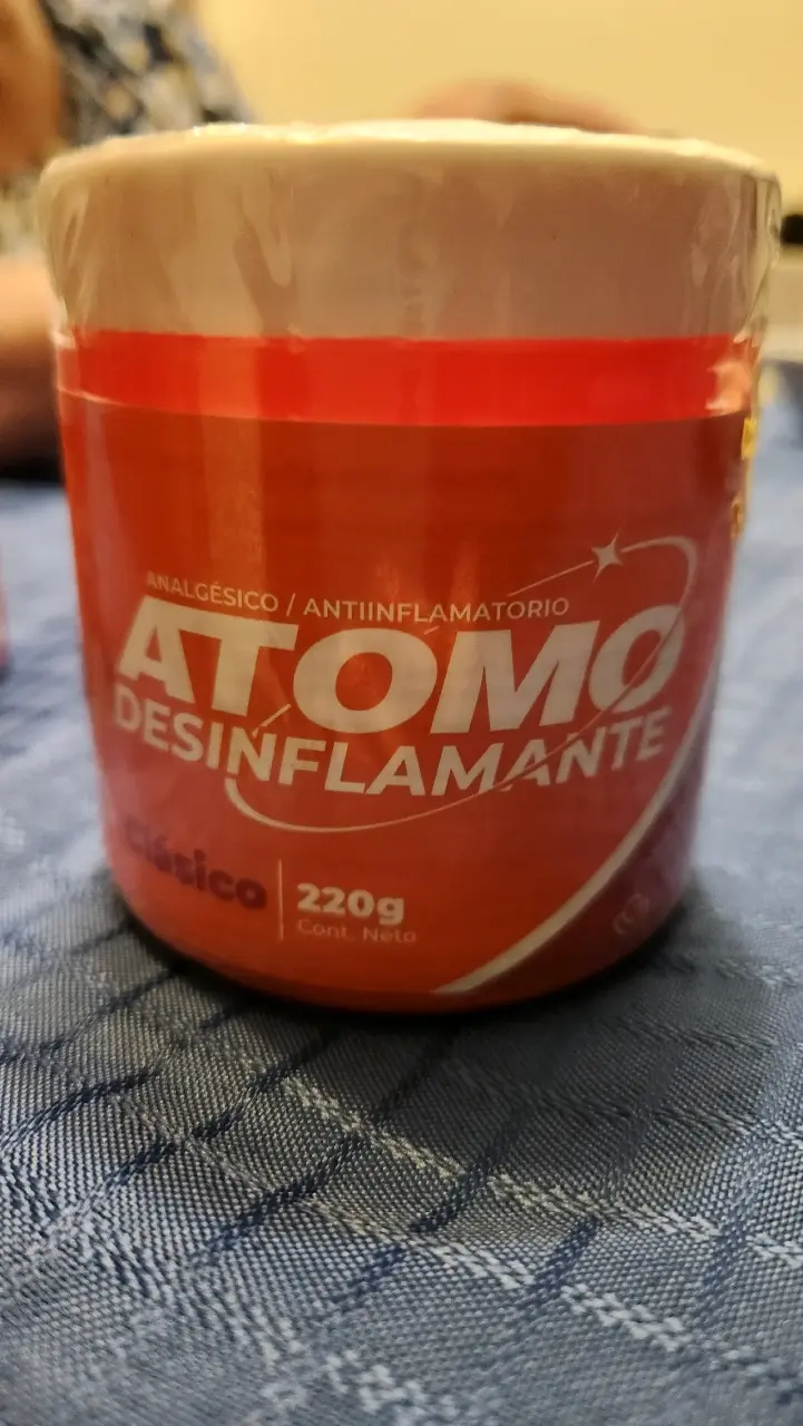 Crema Desinflamante Átomo Clásico 220g - 1