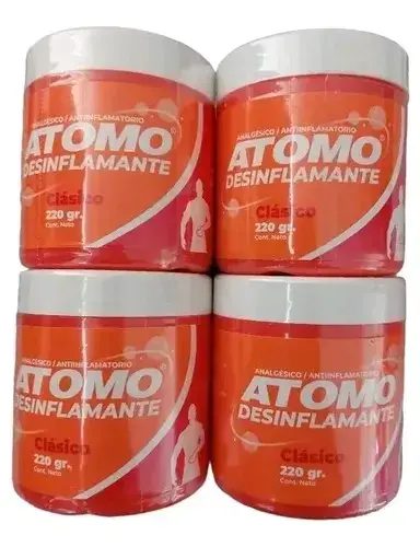 Crema Desinflamante Átomo Clásico 220g - 2