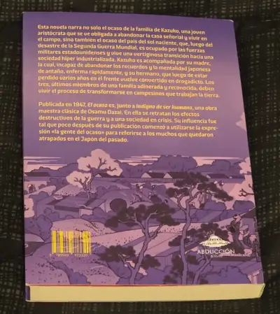 📚 El ocaso – Osamu Dazai - miniatura 3