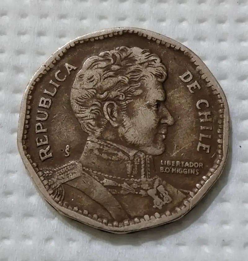 Moneda chilena de 50 pesos de 1985 - 2