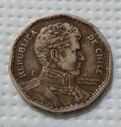 Moneda chilena de 50 pesos de 1985 - miniatura 2