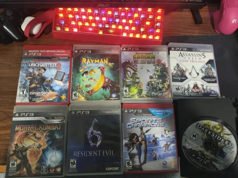 Colección de juegos PS3 variados en buen estado