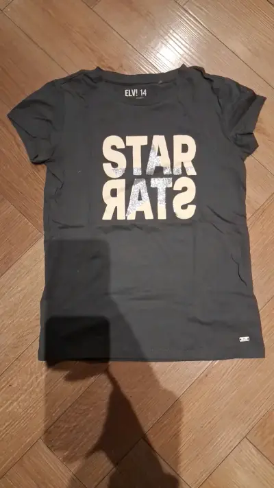Polera gris oscuro  con diseño Star Rats - miniatura 1
