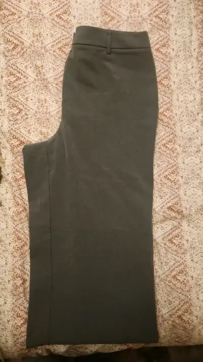 Pantalones de vestir grises Sybilla para mujer - miniatura 1