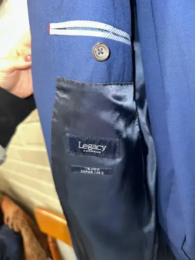 Blazer azul marino Legacy para hombre - miniatura 2