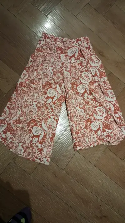 Pantalones palazzo estampados florales talla 6 - miniatura 1